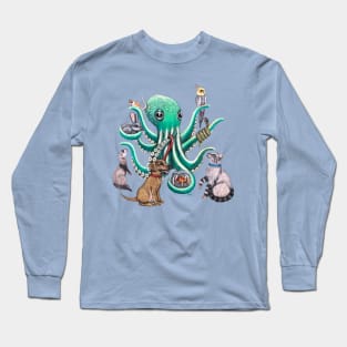 "OctoPets" - OctoKick collection Long Sleeve T-Shirt